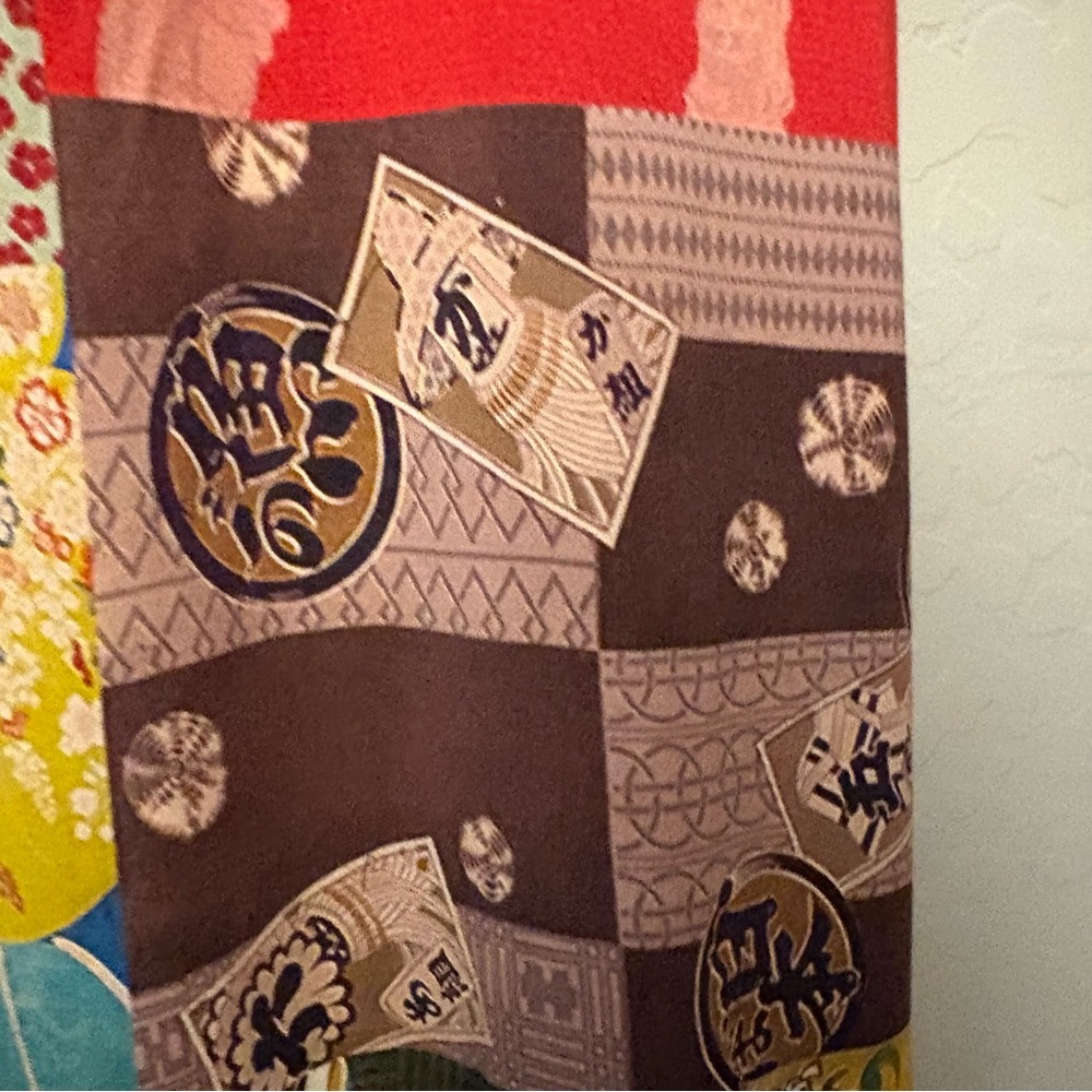 Johnny Was Tokyo high slit knit patchwork print bamboo dress size small - Picture 16 of 16